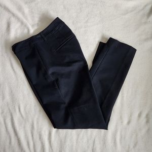 White House Black Market Black Slim Ankle Mid Rise Dress Pants Size 0